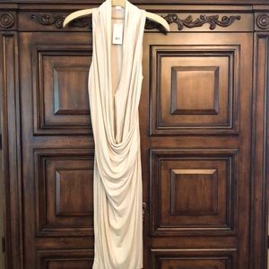 Helmet Lang slinky jersey dress